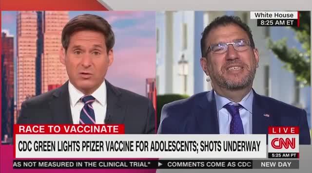 White House’s Slavitt Stumped on Why Biden Officials Wearing Masks Despite Being Vaccinated