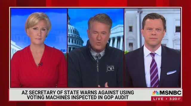 Scarborough Screams at Trump Fans: If You Don’t Agree Election Was Fair, ‘Just Leave the Country’