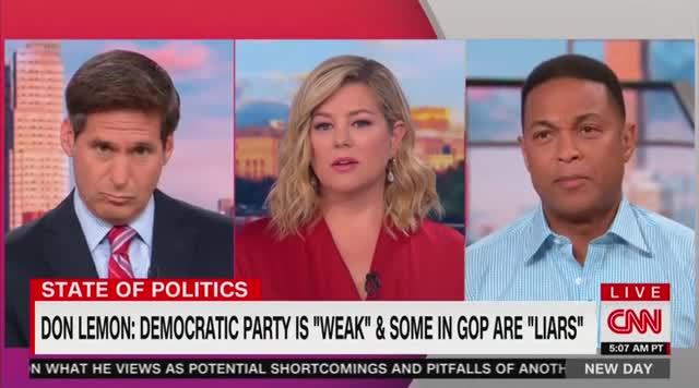 Don Lemon: ‘I’m Not a Political Person, I’m a Journalist,’ But We Need To Get Rid of GOP