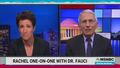Fauci Whines to Maddow: Criticism After Email Release Is ‘Very Much an Attack on Science’