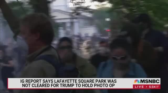 ‘Morning Joe’ Mocks IG Report Debunking Lafayette Square, Claims It Didn’t Debunk Story