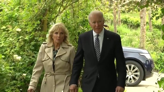 G7 Leaders Arrive at the Eden Project Ahead of Dinner and Reception