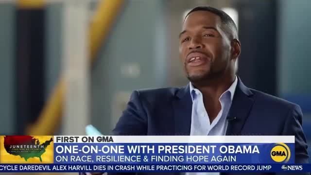 Obama: Something’s Happening in Our Society that Prevents Underprivileged Communities from Ascending to the Highest Office in the Land