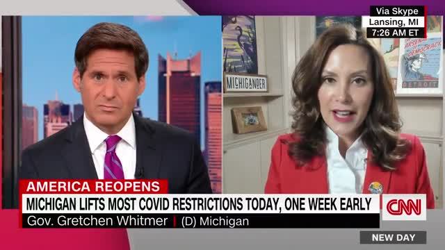 Gov. Whitmer: ‘We Thought It Made Sense To Move Forward’ with Lifting Most Covid-19 Restrictions Early