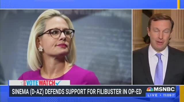Sen. Chris Murphy: We Need to Get Rid of the Filibuster in Order to ‘Save Our Democracy’