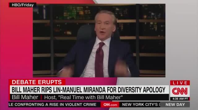 Bill Maher Rips Lin-Manuel Miranda for ‘In the Heights’ Diversity Apology