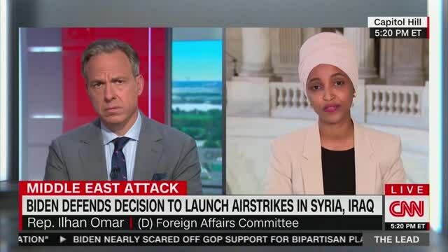 When Asked If She Regrets Comparing U.S. and Israel to Terrorist Organizations, Omar Says ‘I Don’t’