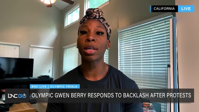 Gwen Berry: ‘Obvious’ the National Anthem’s ‘Third Paragraph Speaks to Slavery’
