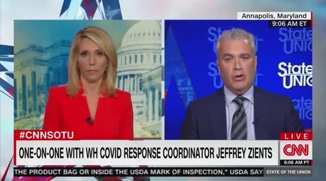 CNN’s Bash to Biden’s Covid Adviser: Should the Biden Admin Consider Reimposing Mask Mandates in Low-Vaccinated Areas?