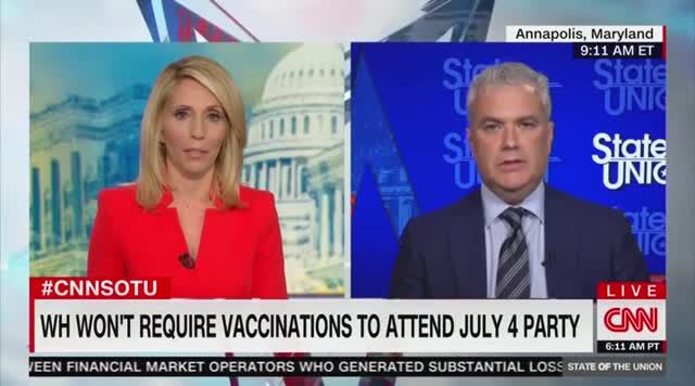 Biden’s Covid Czar: ‘We’re Not Mandating Vaccines’ at the 4th of July Party in the WH Tonight