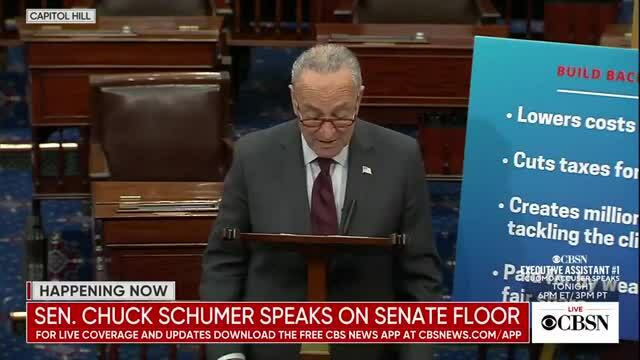 Schumer Says Democrats Will Pay for Budget ‘By Making The Wealthy Pay Their Fair Share’