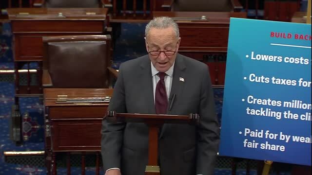 Chuck Schumer: Climate Change Worse than COVID-19