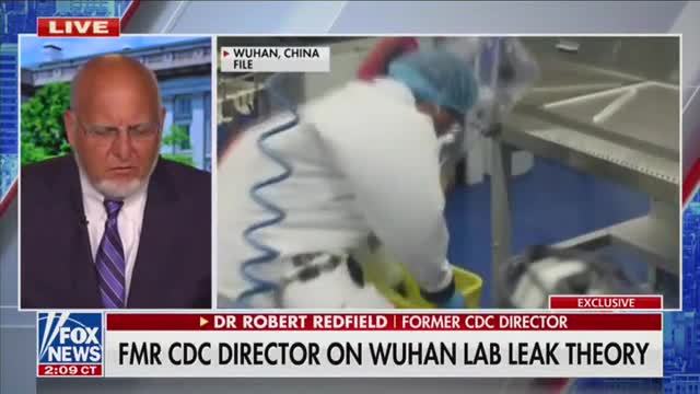 Fmr. CDC Director Says He Was ‘Sidelined,’ ‘Threatened’ For Taking Lab Leak Theory Seriously