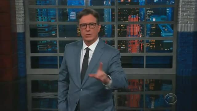 Colbert on Passing of Infra Bill: The Last Time that Many Republicans Crossed the Aisle Was to Steal Pelosi’s Podium
