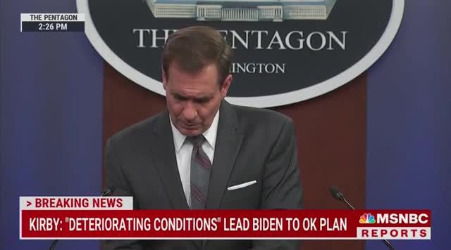 Pentagon Spox Won’t Say if Troops in Afghanistan Are in a Combat Mission