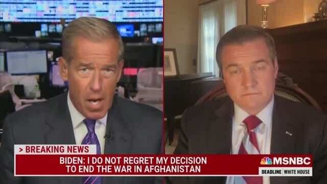 Former CIA Analyst Matt Zeller: ‘I Was Appalled’ by Biden’s Speech; It Was a ‘Lie’
