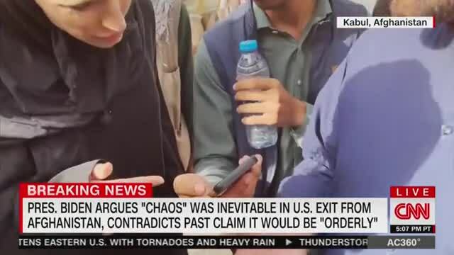 Anderson Cooper to Clarissa Ward: Video of Taliban Nearly Pistol Whipping CNN Producer Is ‘Terrifying’