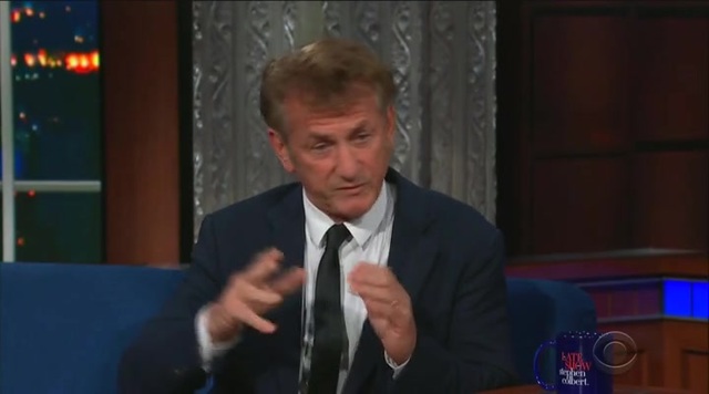 Colbert Audience Applauds Sean Penn for Forcing Fellow Cast and Crew to Get Vaccinated