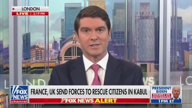 Fox News: U.K. and French Military Rescuing Citizens While U.S. Relies on the Taliban for Safe Passage