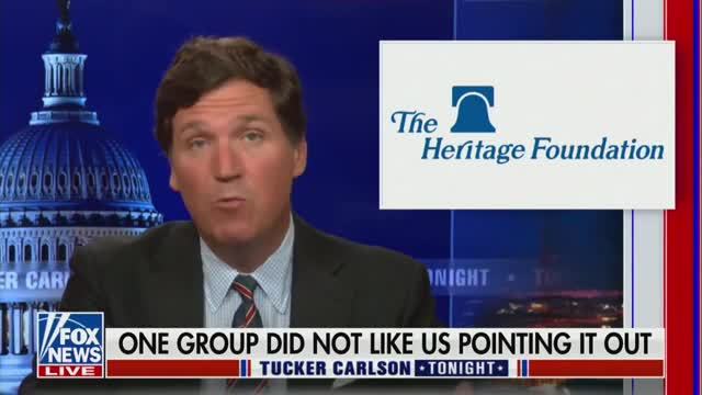 Tucker Insists Coverage Concerning Heritage Foundation Taking Big Tech Money Is ‘Accurate’