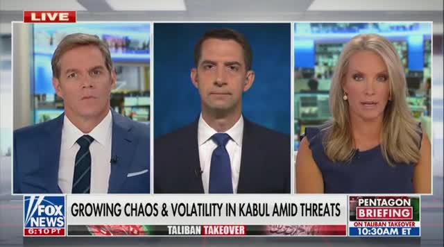 Sen. Cotton: Afghanistan Will Go Back to What It Was Before 9/11, a Sanctuary for Foreign Terrorists