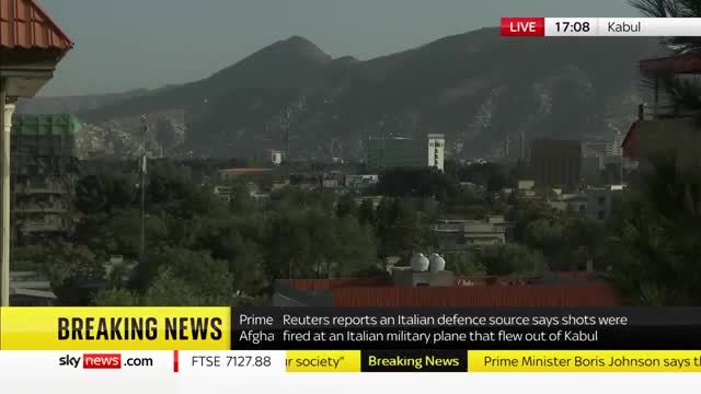 Sky News: Italian Military Plane Fired at as It Left Kabul Airport