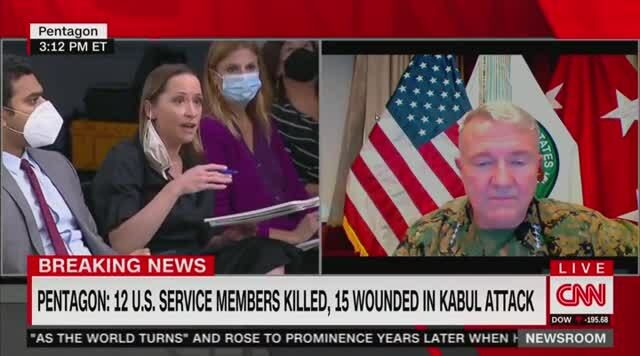 Gen. McKenzie: We’re Sharing Information with the Taliban to Prevent Attacks