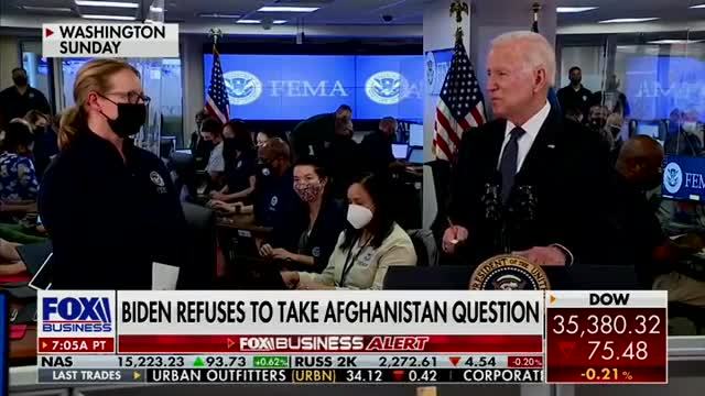 Biden: ‘I’m Not Going to Answer on Afghanistan Now’