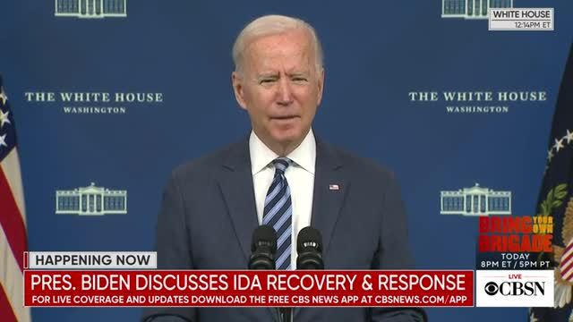 Biden Gets Tongue Tied During Hurricane Ida Remarks :: Grabien - The ...