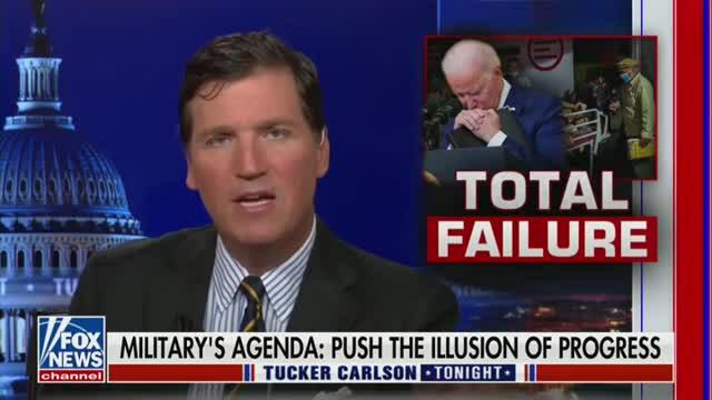 Tucker Carlson Sorta Defends Biden from ‘Military Establishment’: They Leaked Ghani Call Because ‘He Stopped Permanent War’
