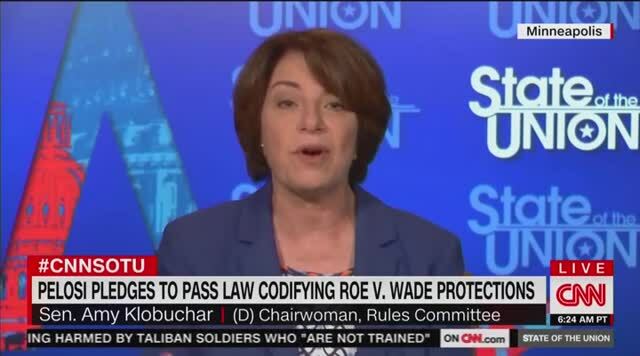 Amy Klobuchar: ‘We Should Abolish the Filibuster’ to Address TX Abortion Law, Climate Change, Voting Rights