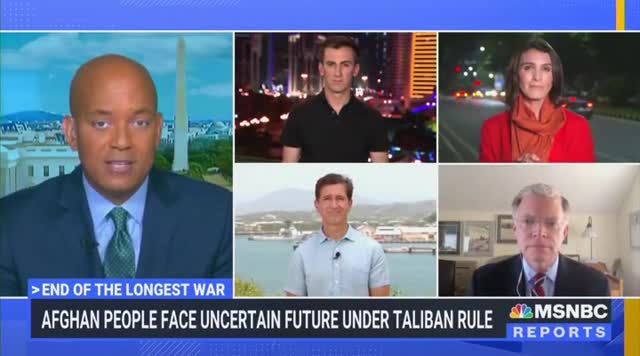 MSNBC: Biden WH Is Blocking the Planes with Americans and SIV Holders from Taking Off from Afghanistan