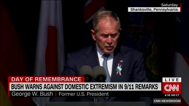 George W. Bush: Violent Extremists Abroad and at Home ‘Are Children of the Same Foul Spirit’