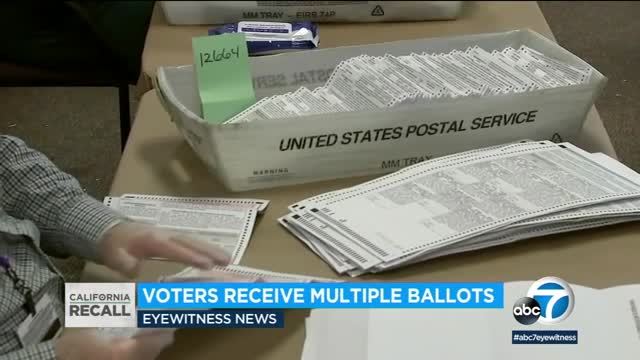 ABC Los Angeles: Riverside County, Calif. Voters Concerned After Receiving Multiple Ballots