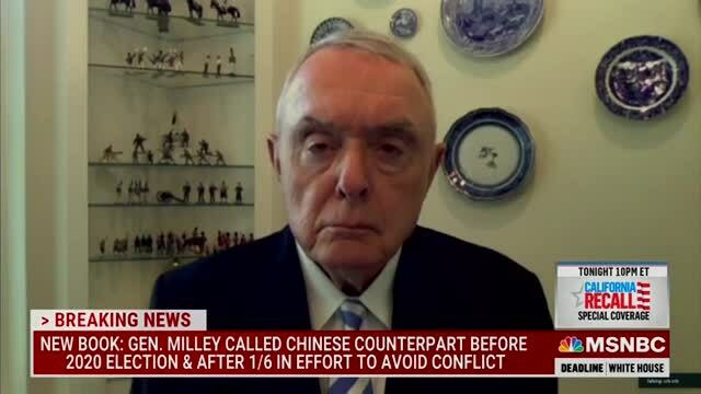 MSNBC’s McCaffrey: Gen. Milley Was Just Trying to Prevent ‘World War 1’ from Erupting