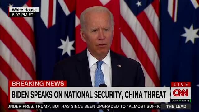 President Biden Announces AUKUS, New Defense Agreement with U.K., Australia