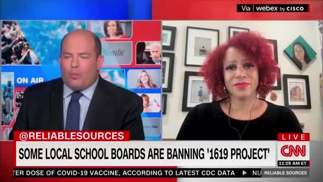 Stelter to Hannah-Jones on School Boards Banning 1619 Curriculum: ‘Is This Just Whitelash?’