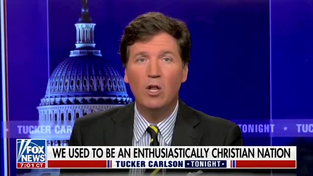 Tucker: The ‘Cult of Coronavirus’ Is Replacing Christianity with Kathy Hochul as its High Priestess