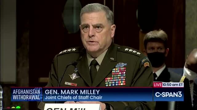 Sec. Austin on Biden Saying that No Military Leader Advised Him to Leave a Small Troop Presence in Afghanistan: ‘Their Input Was Received by the President’