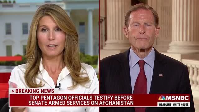 Sen. Richard Blumenthal on Chaotic Afghanistan Withdrawal: No Answers, ‘No Clarity,’ ‘Nobody In Charge’