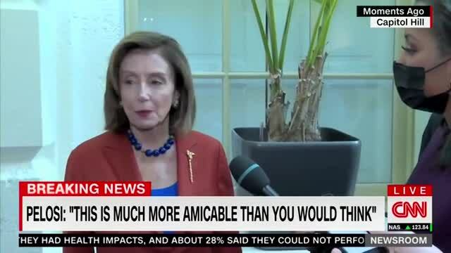 Pelosi to Reporter: ‘What Are You Talking About?’