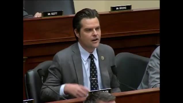 Gaetz to Milley: You Seem to Be Very Happy Failing up over There