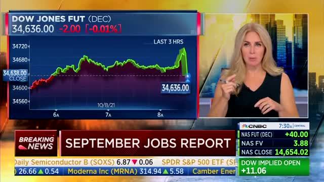 CNBC Panel Shocked by Terrible Jobs Report: ‘Woah,’ ‘That Is Real Low ...