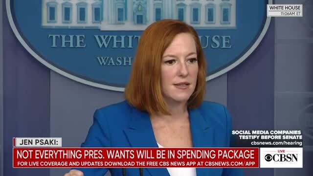 Press Sec. Psaki: Joe Biden ‘Answers Questions Several Times a Week, as You Know’