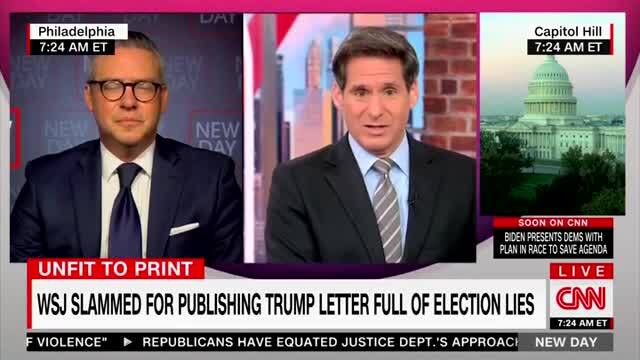 CNN on the WSJ Running a Trump Letter to the Editor: ‘What Does This Do to Truth?’