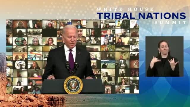 Biden Looks for Cabinet Members Ahead of a Signing Ceremony: ‘Where Is Everybody?’