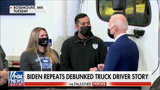 Fox News Montage of Joe Biden Repeatedly Telling Debunked Stories