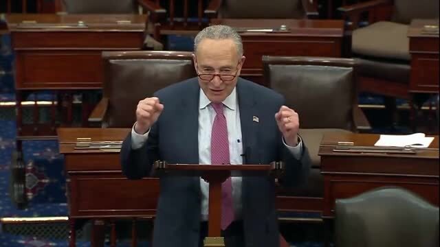 Schumer: ‘I’m Happy to Let the American People Know the Gov’t Remains Open’