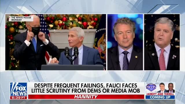 Rand Paul Rips Fauci: ‘Live Your Life and Ignore This Man’