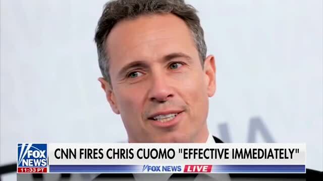 Fox News: CNN Fires Chris Cuomo